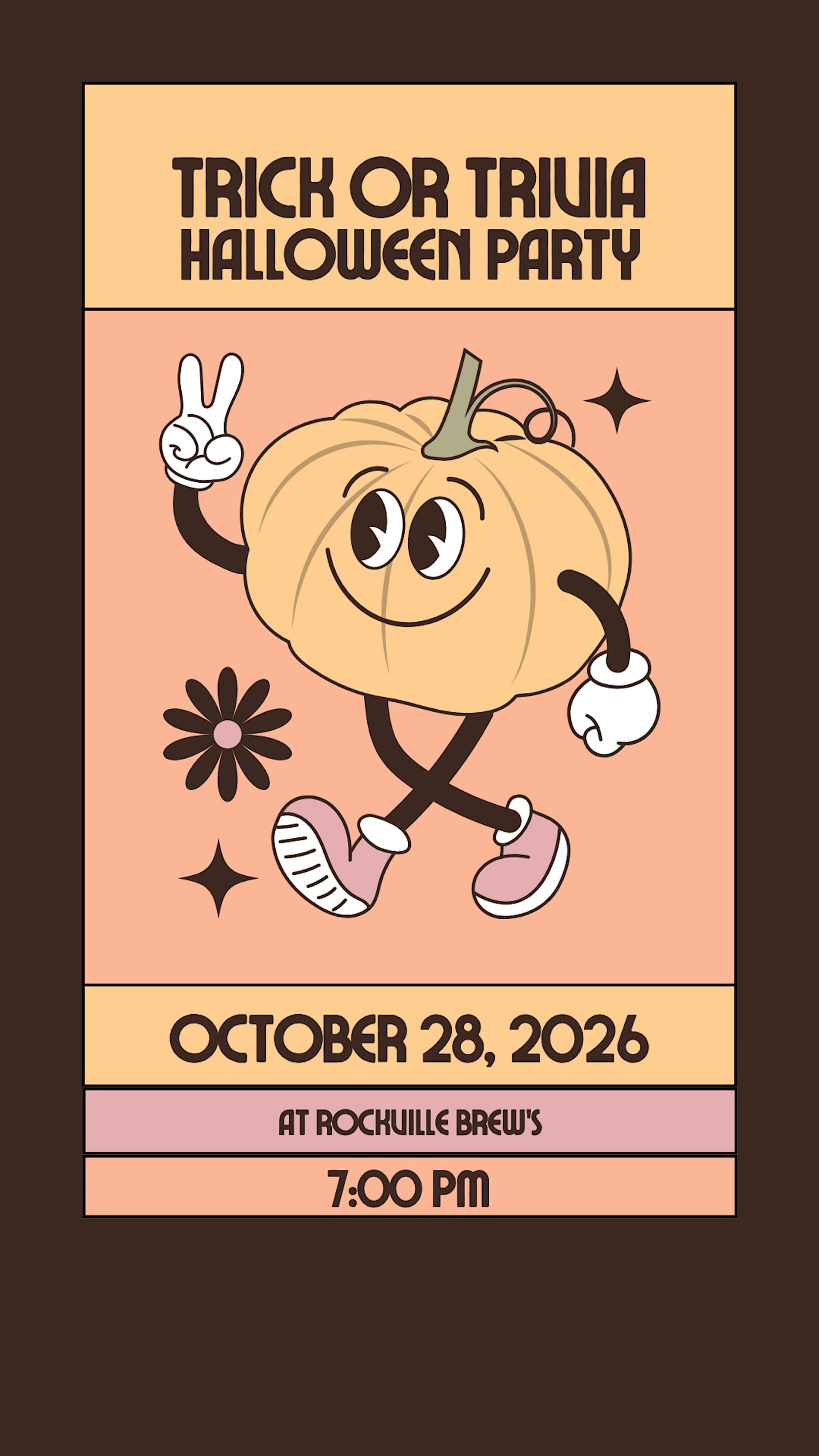 Trick or Trivia Halloween Party with Wildflowers Collective at Downtown Brews